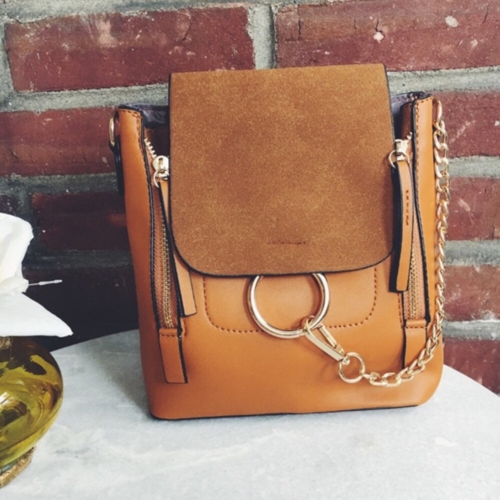 Vegan mini backpack